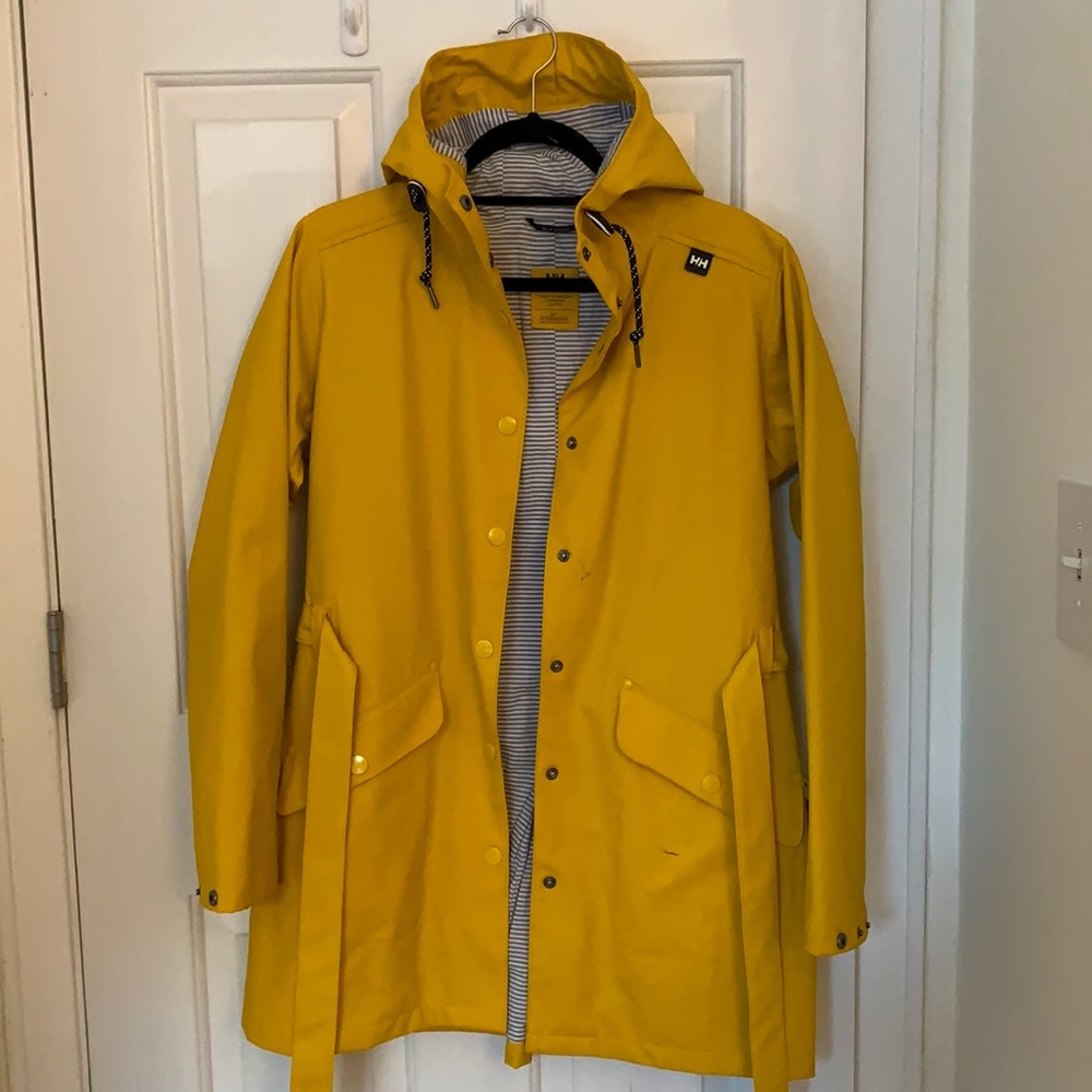 Helly Hanson Raincoat - Size S - Tie Waist